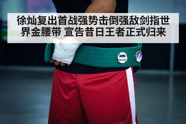 boxing championship belt